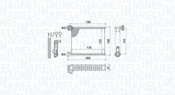Heat Exchanger, interior heating